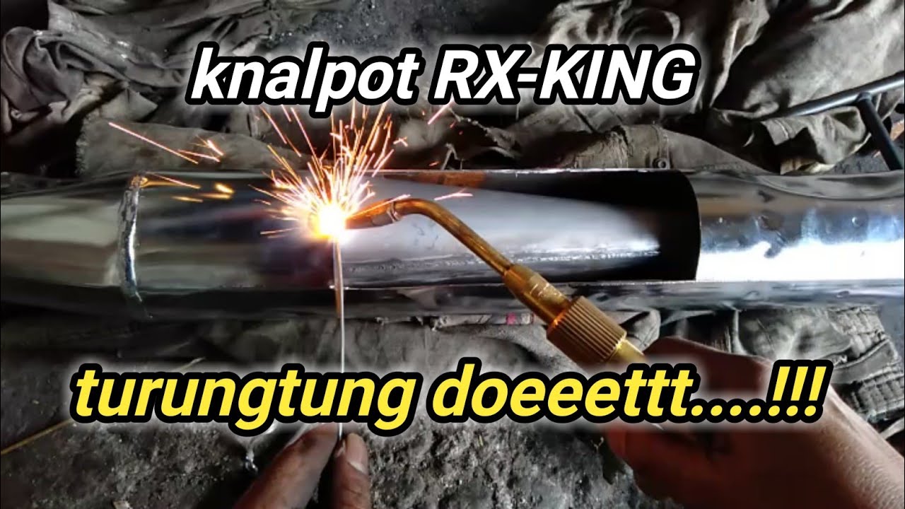 cara bobok turungtung doet.knalpot RX-KING.