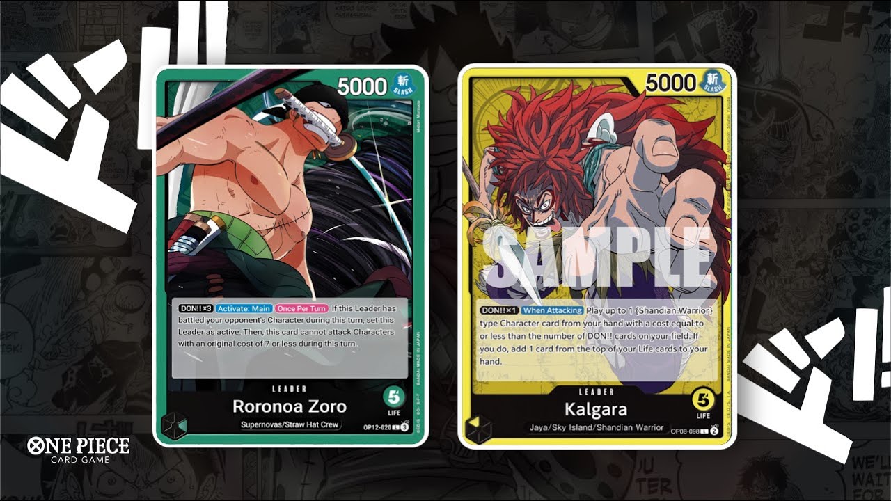 ZORO VERDE CONTRA KALGARA AMARELO, ANÁLISE DE PARTIDA.