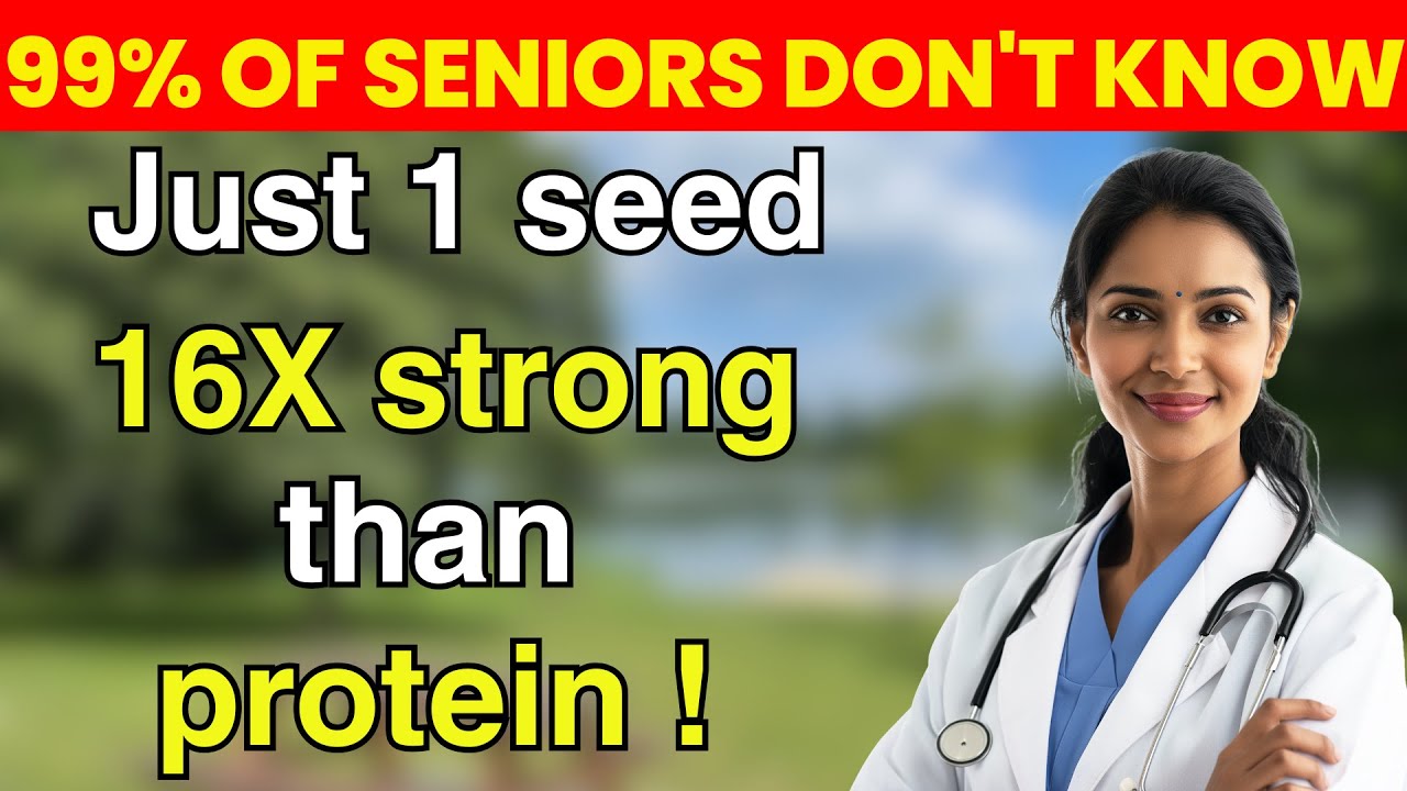 Over 65? This Forgotten Seed Beats Every Protein &ndash; Must Try Now! (16x BETTER) | Senior Nutrition