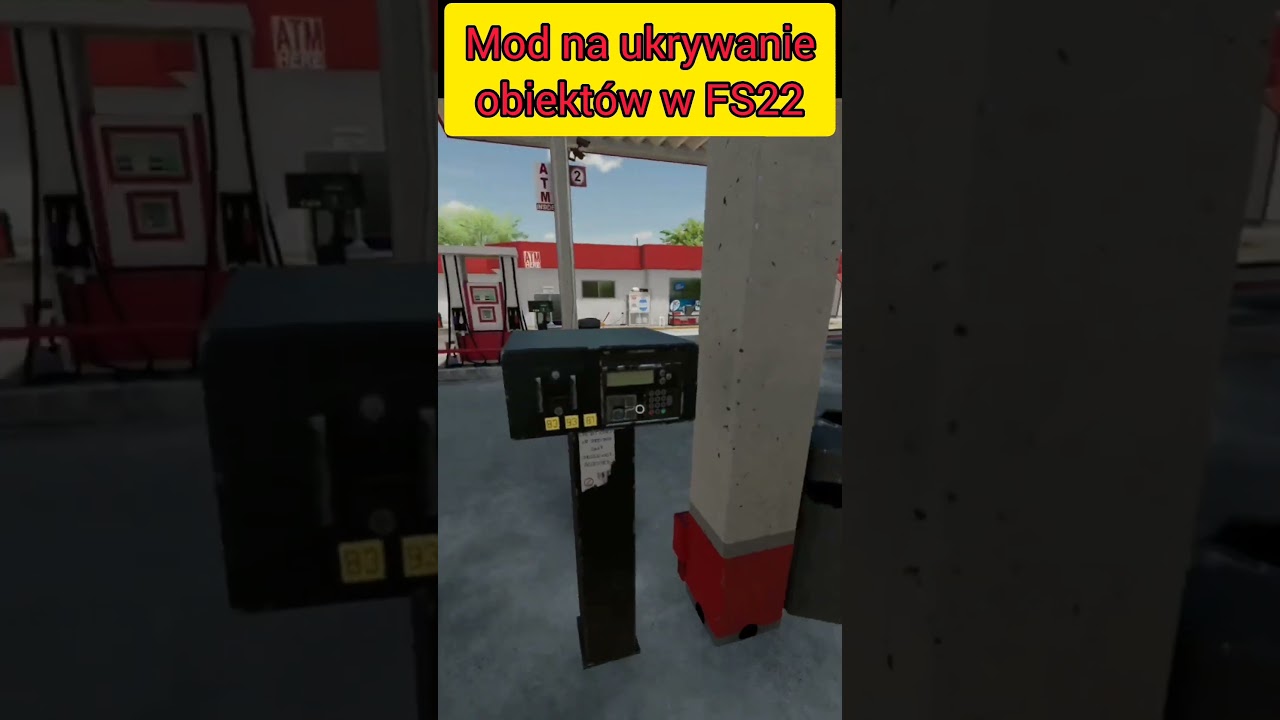 Mod na ukrywanie obiekt&oacute;w na mapie w FS22 #fs22 #fsmods