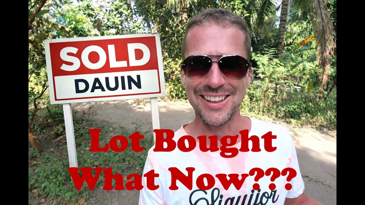I Bought My Dream Lot in Dauin Philippines - House Build Plans (Will It Work?) 🇵🇭