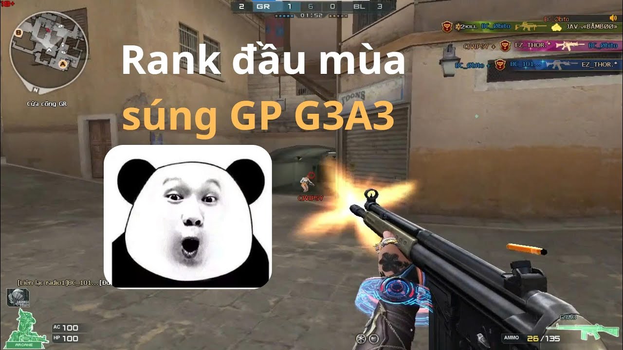 Rank CF đầu mùa zui ze ae