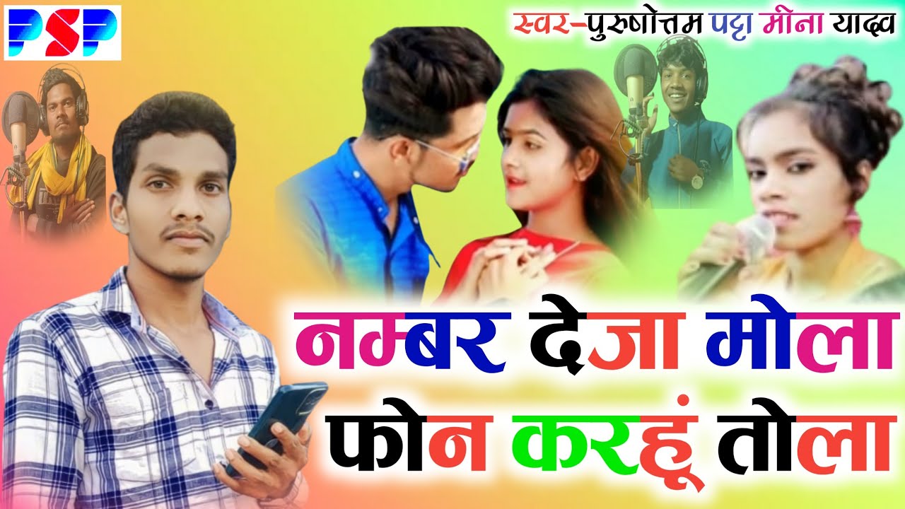 नम्बर देजा मोला फोन करहू तोला /GAYAK PURUSHOTTAM PATTA GAYIKA MEENA YADAV NEW CG SONGH/2024