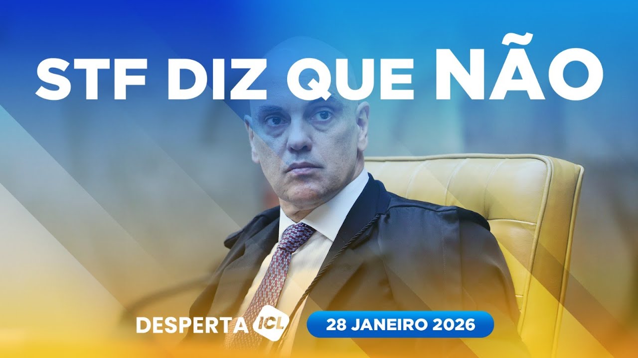 DESPERTA ICL - 28/01/26 - MORAES NEGA TER PARTICIPADO DE REUNIÃO NA CASA DO BANQUEIRO DANIEL VORCARO