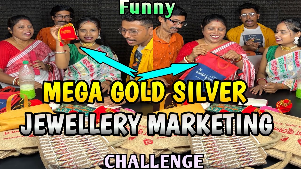 Original Mega Gold Silver Jewellery Marketing Funny Challenge With Family