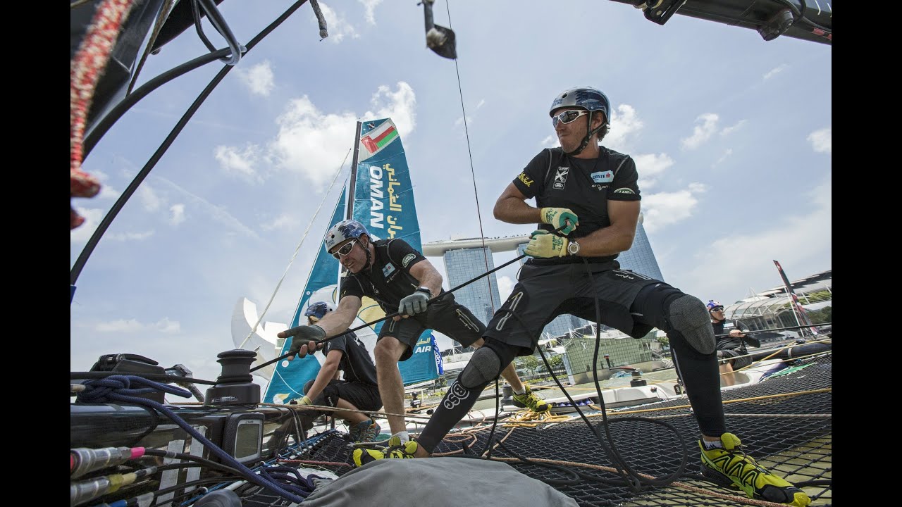 Capsizing and Crashing: Extreme Sailing Series 2014