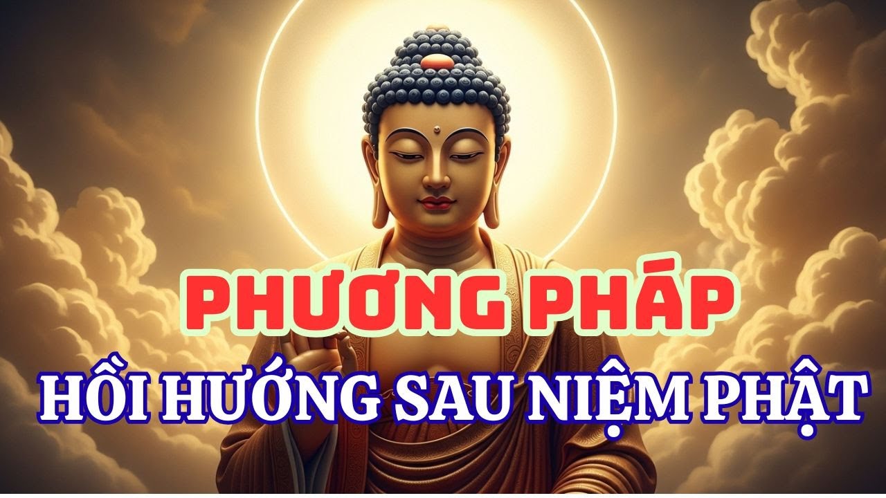 Phật Tử Cần Biết! Phương Pháp Hồi Hướng Phước Đức Sau Niệm Phật