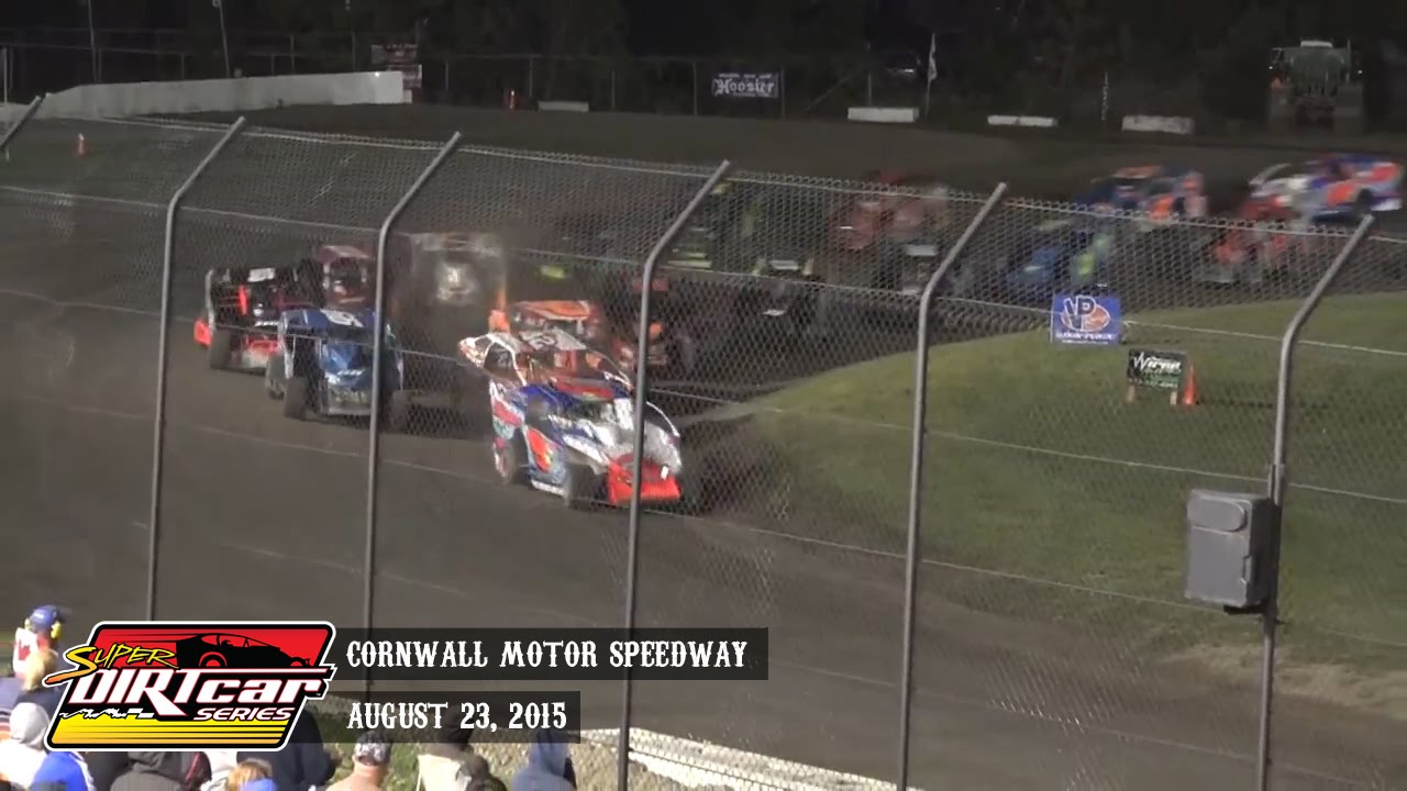 Highlights: Super DIRTcar Series Big Block Modifieds Cornwall Motor Speedway August 23rd, 2015
