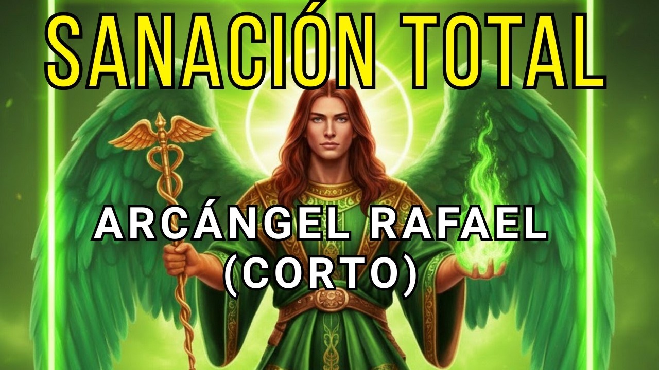 Sanación, Verdad y Abundancia Decreto 7 Minutos Arcángel Rafael 🌿Una medicina del cielo