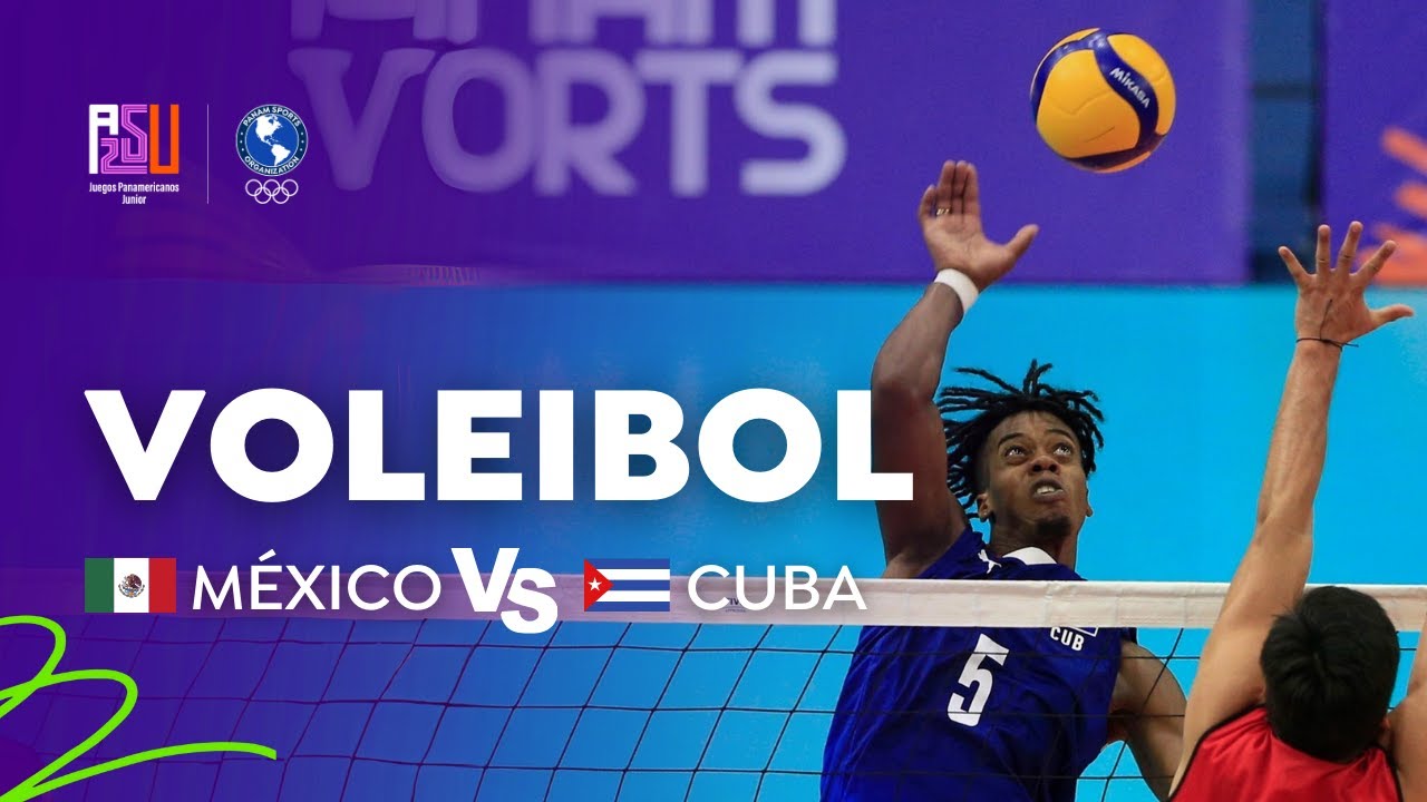 Cuba vs México - Bronce Voleibol Masculino - Juegos Panamericanos Junior ASU 2025