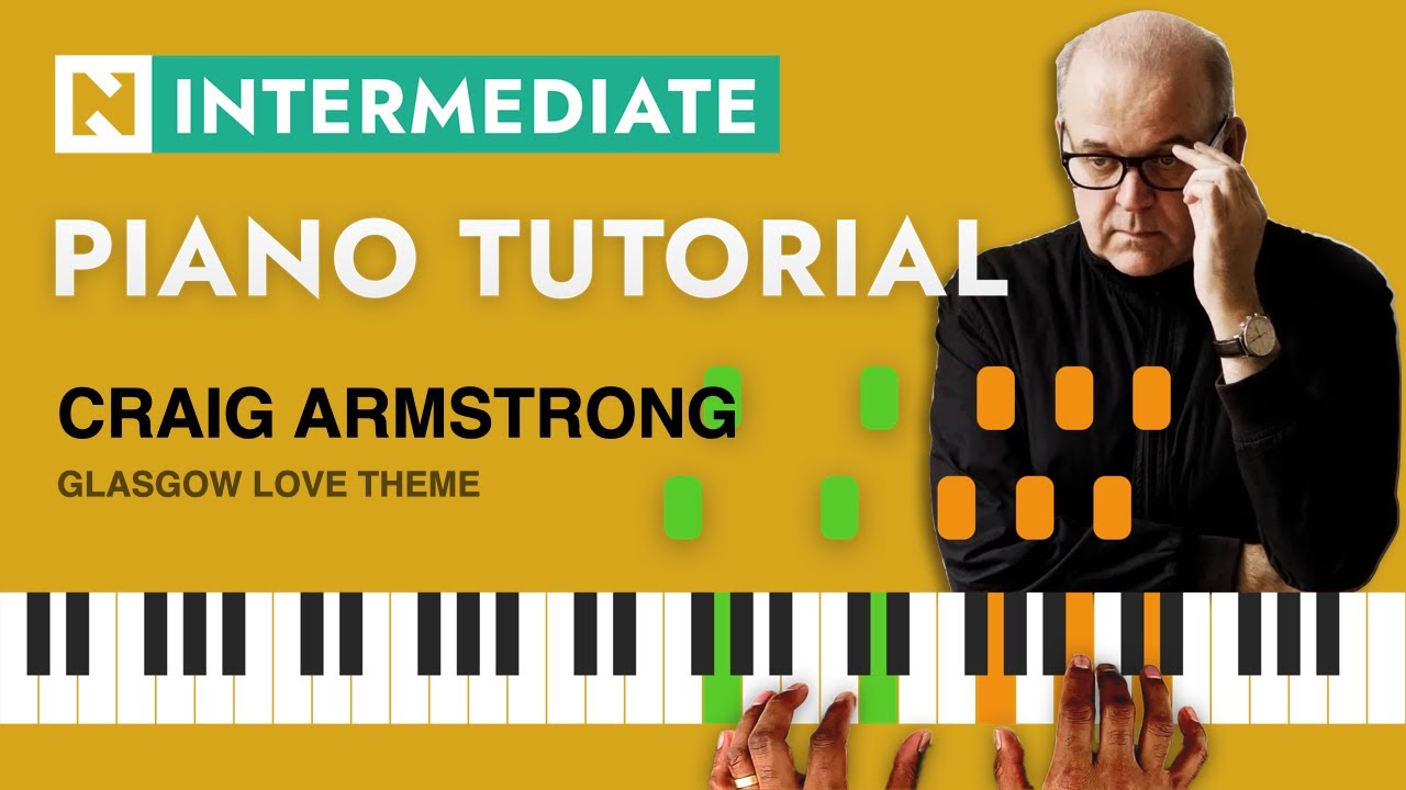 Craig Armstrong - Glasgow love theme 2.1.2 | PIANO TUTORIAL