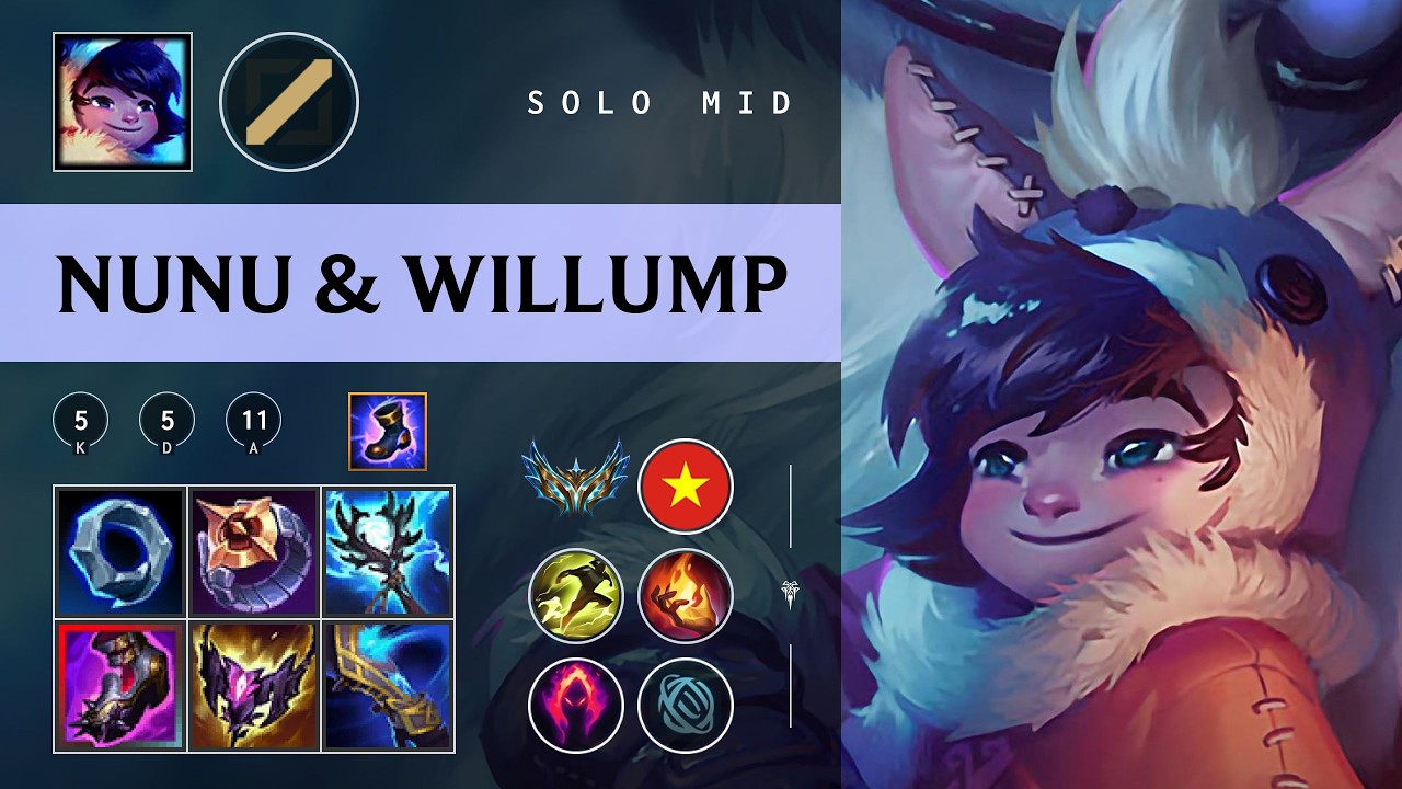 Nunu & Willump Mid vs Viktor - VN Challenger Patch 26.04