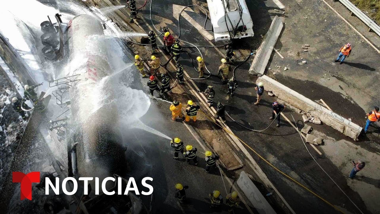 Explosión de pipa de gas deja al menos tres muertos y 70 heridos en México | Noticias Telemundo