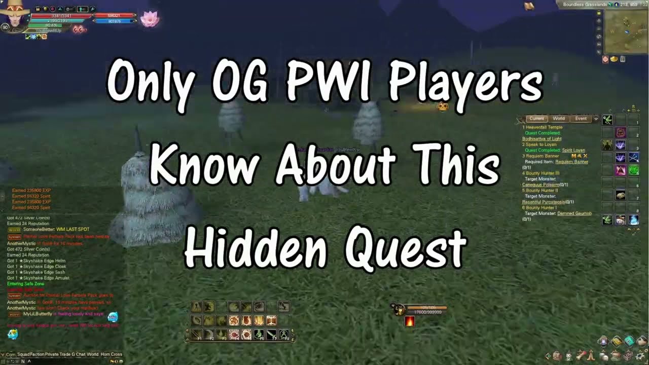PWI - OG Hidden Quest