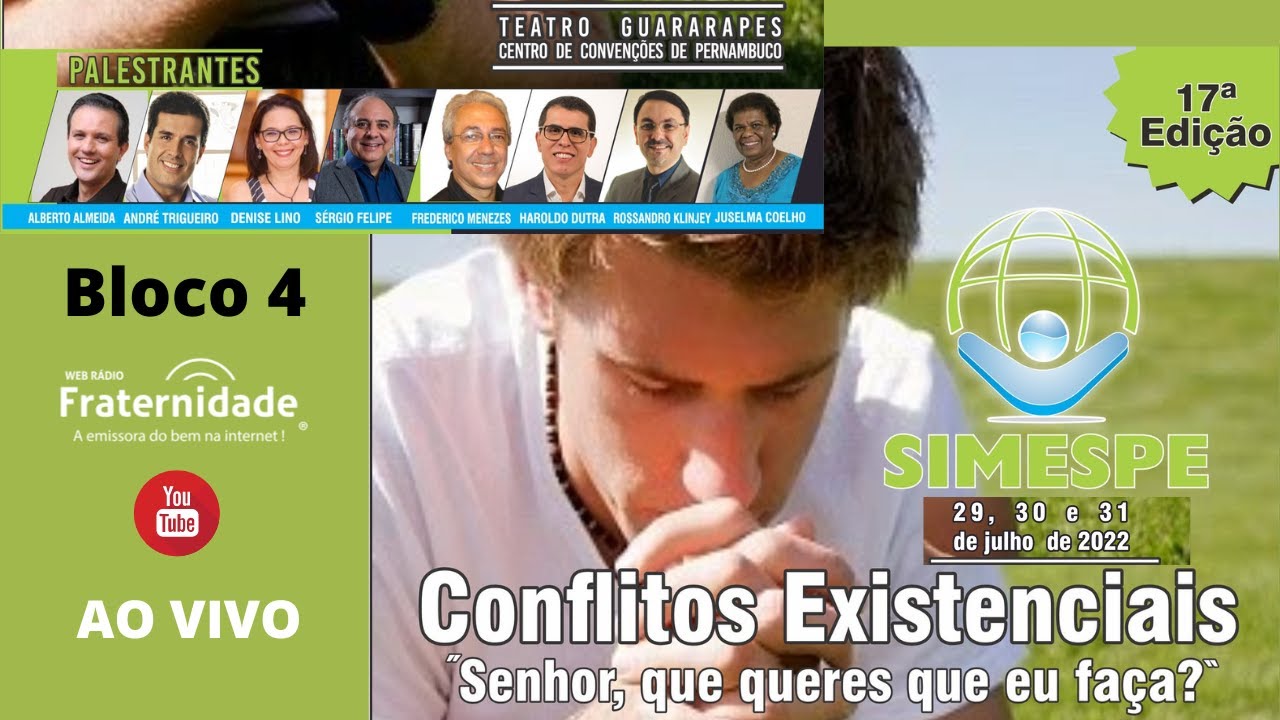 17º SIMESPE 2022-Bloco  4 -Haroldo Dutra Dias e sala de entrevista com expositores