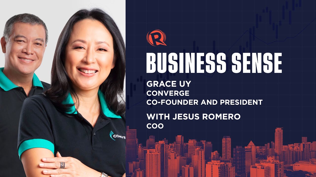 Business Sense: Converge president Grace Uy and COO Jesus Romero