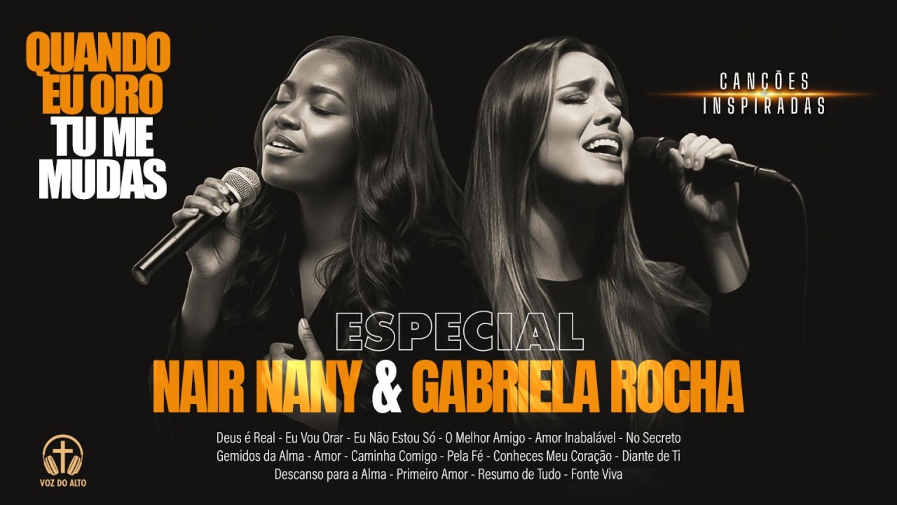 LOUVORES QUE ACALMAM A ALMA 💛 Canções Inspiradas em Gabriela Rocha e Nair Nany 🙏💛