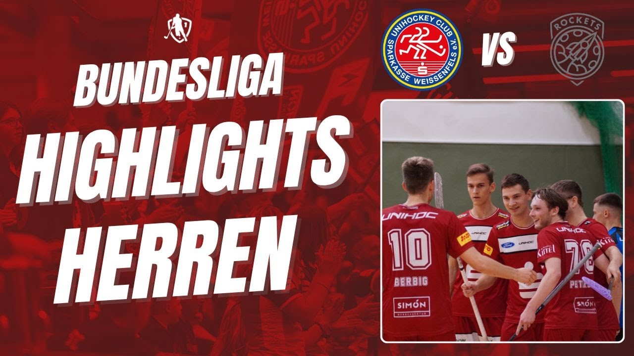 7. Spieltag Saison 2025/2026 UHC Sparkasse Weißenfels vs. Berlin Rockets Highlights