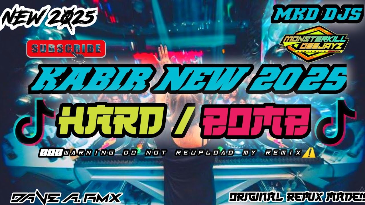 NEW 💥 HARD BOMB BUDOTS TRENDING KABIR NONSTOP DISCO  REMIX 2025 | DJ DAVE A. RMX