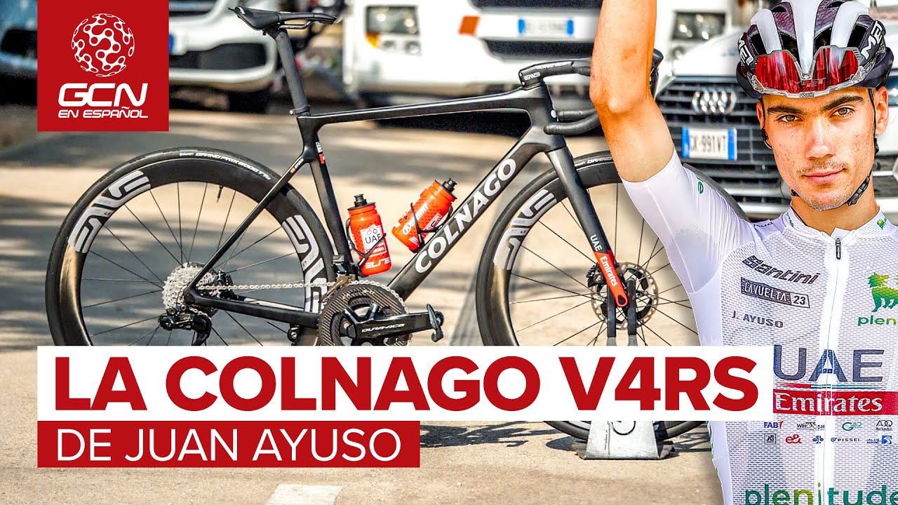La Vuelta a España Pro Bike: La Colnago V4Rs de Juan Ayuso