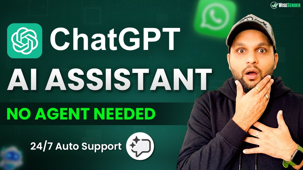 👉 ChatGPT AI Assistant for Business 🤖 | Auto WhatsApp Reply (No Agent Needed) | WiseSender