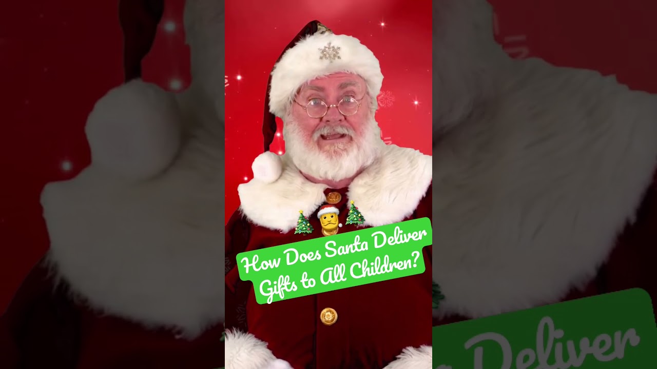 AI Santa Explains How he Delivers Gifts to ALL Children on Christmas!
