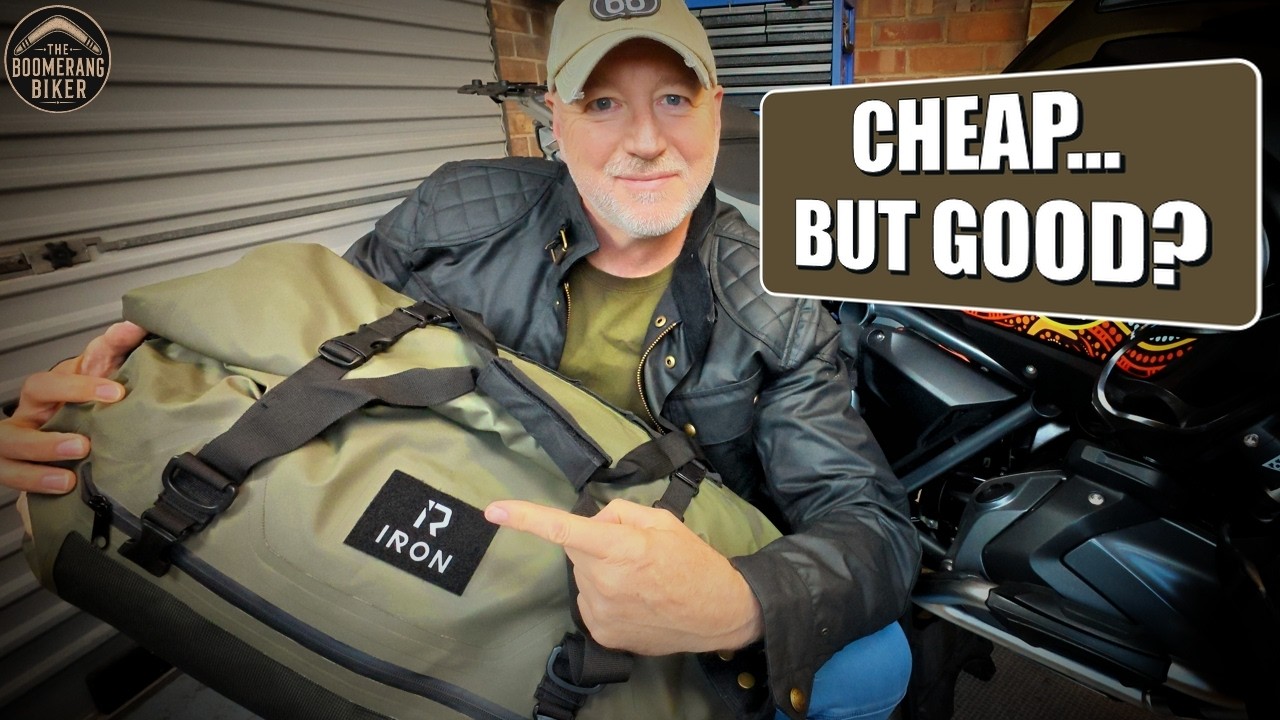 Ride Iron (Jias) 50L Motorcycle Dry Bag - Two Minute Review