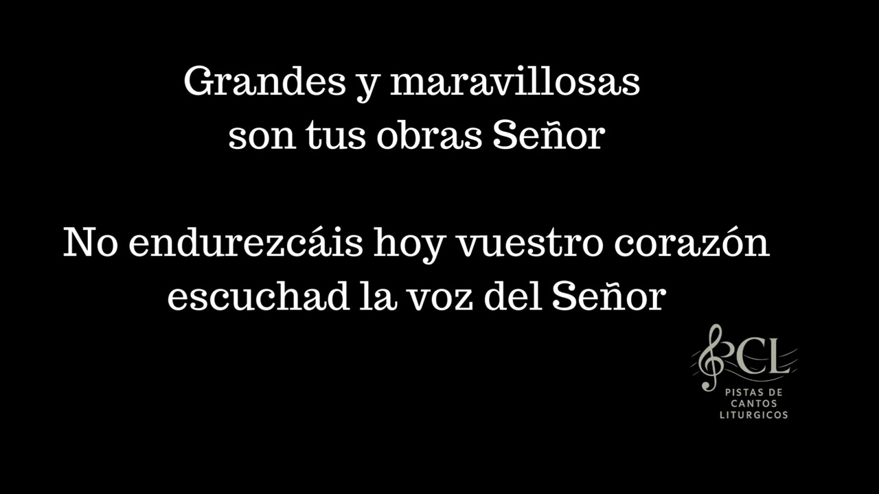 Aclamación antes del Evangelio del Miercoles de Ceniza Ciclo A (Melodía 2 Cuaresma)