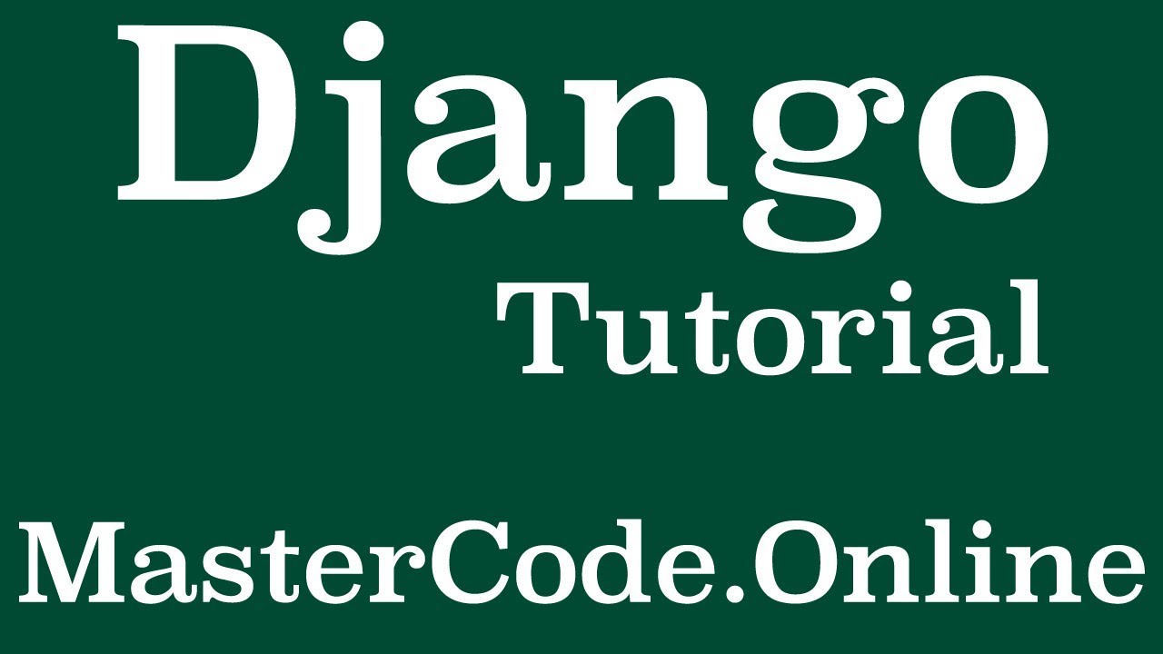 Django Tutorial  - User Profile Model