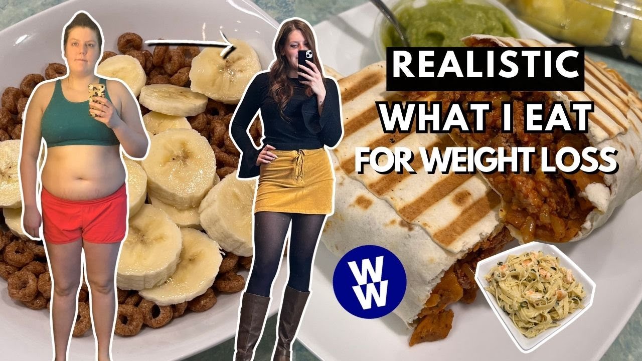 What I Eat In A Day For WEIGHT LOSS | WeightWatchers | HEALTHY, realistic & sustainable weight loss