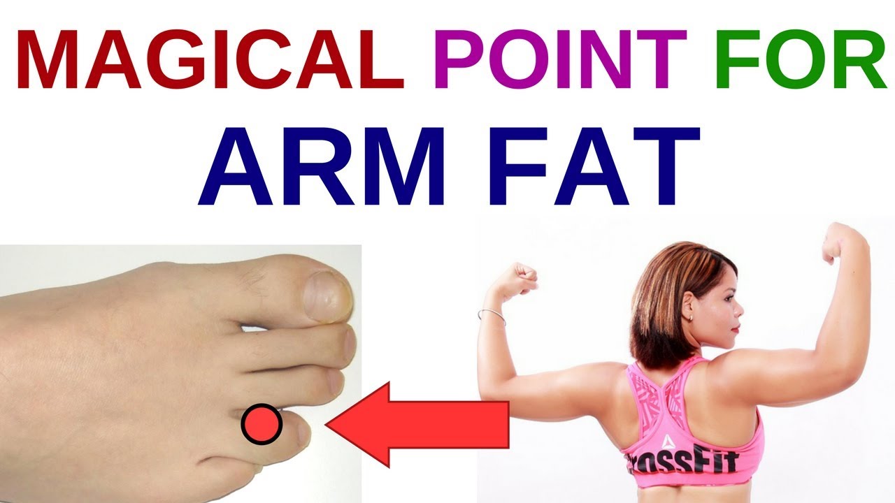 ACUPRESSURE POINTS For ARM FAT/Acupressure To Lose Arm Fat/How To Lose Arm Fat FAST WITHOUT EXERCISE