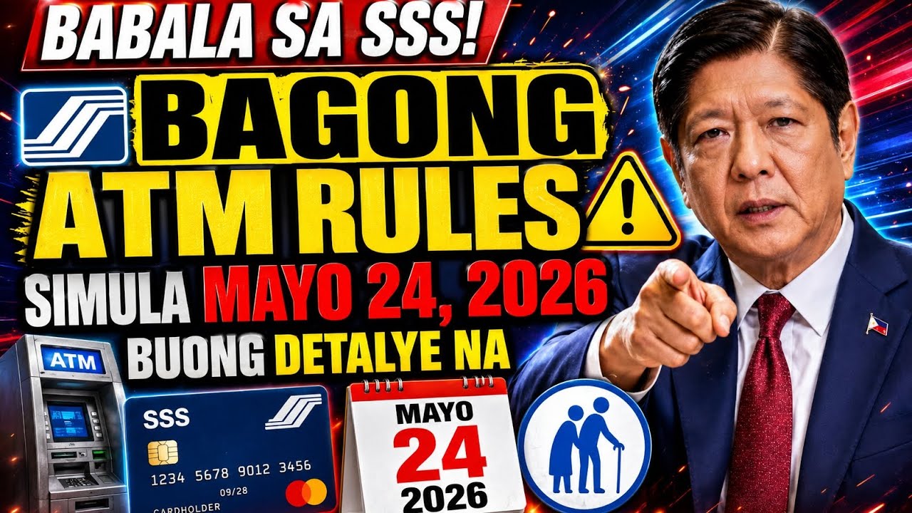 🔴 BABALA SA SSS! Simula Mayo 24, 2026, Bagong ATM Rules Ipatutupad | Buong Detalye Na