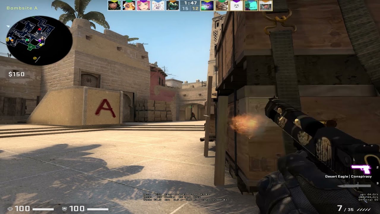 KRUNKER FACEIT GRAND MASTER PLAYS CS:GO
