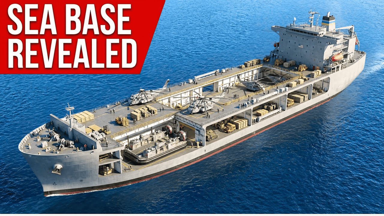 Inside The Game Changer In Sea War: The Largest Expeditionary Sea Base