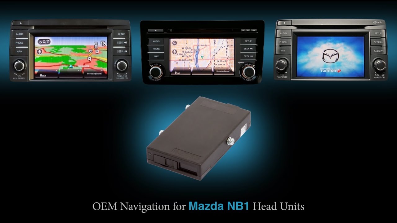 OEM Navigation for Mazda 6, CX-5, CX-9 with Mazda NB1 TomTom HU