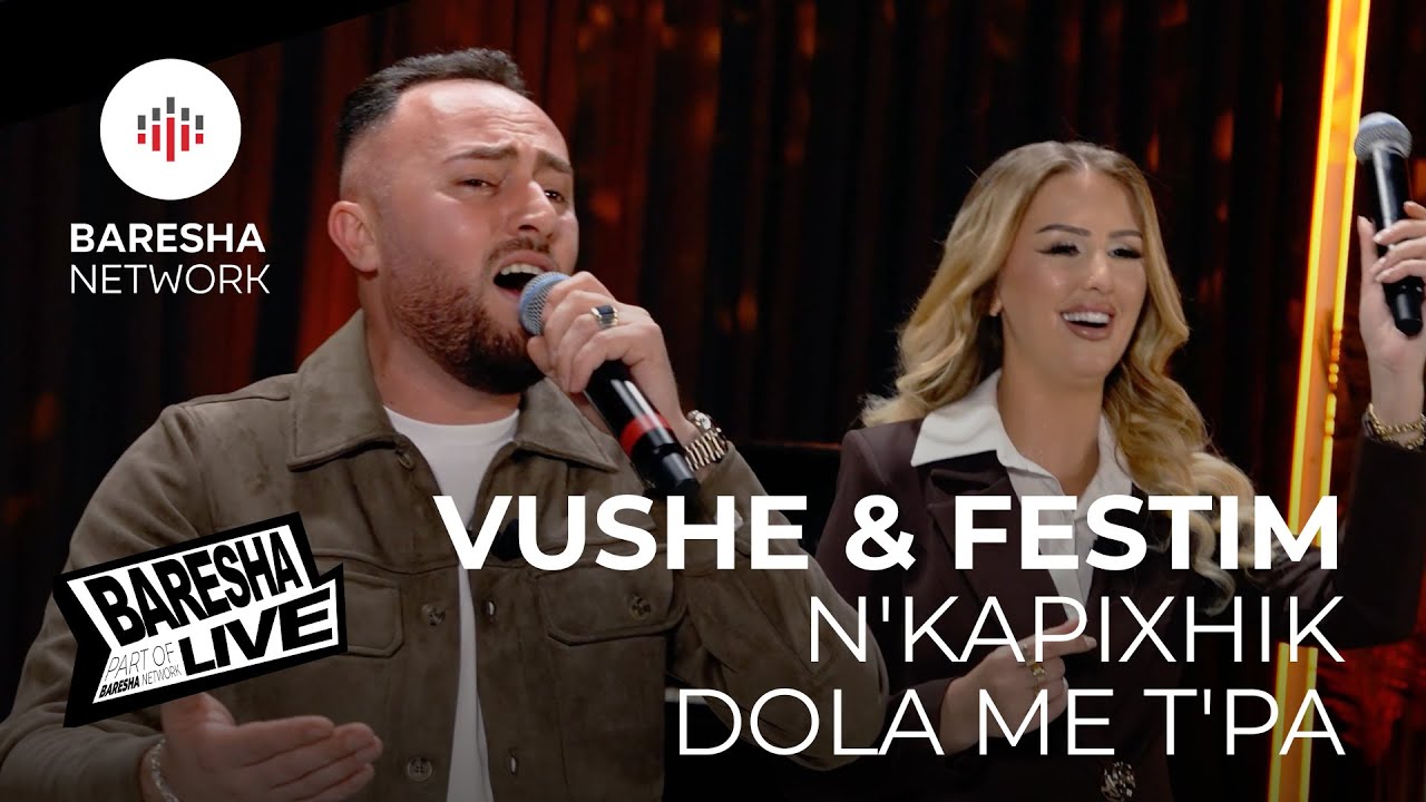 Vushe Mjaki & Festim - N'kapixhik dola me t'pa | LIVE