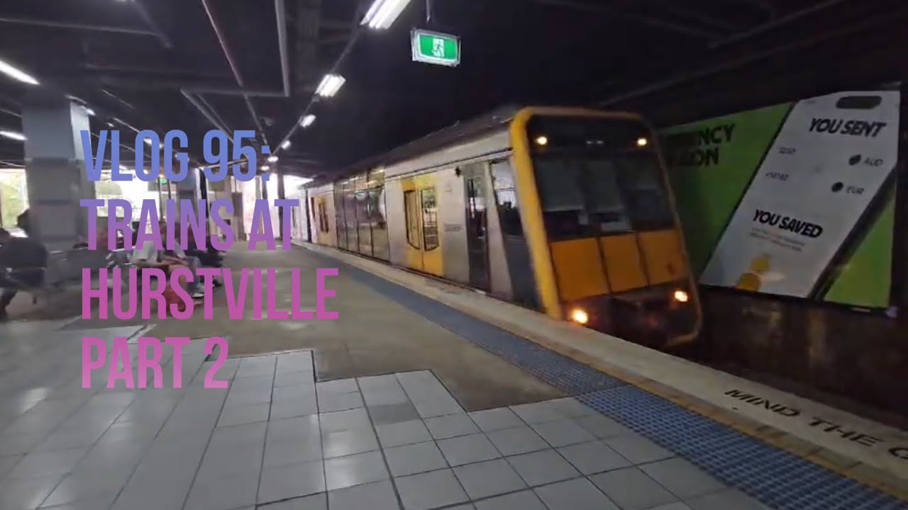 Brendan’s Sydney Trains Film 95: Trains at Hurstville Part 2