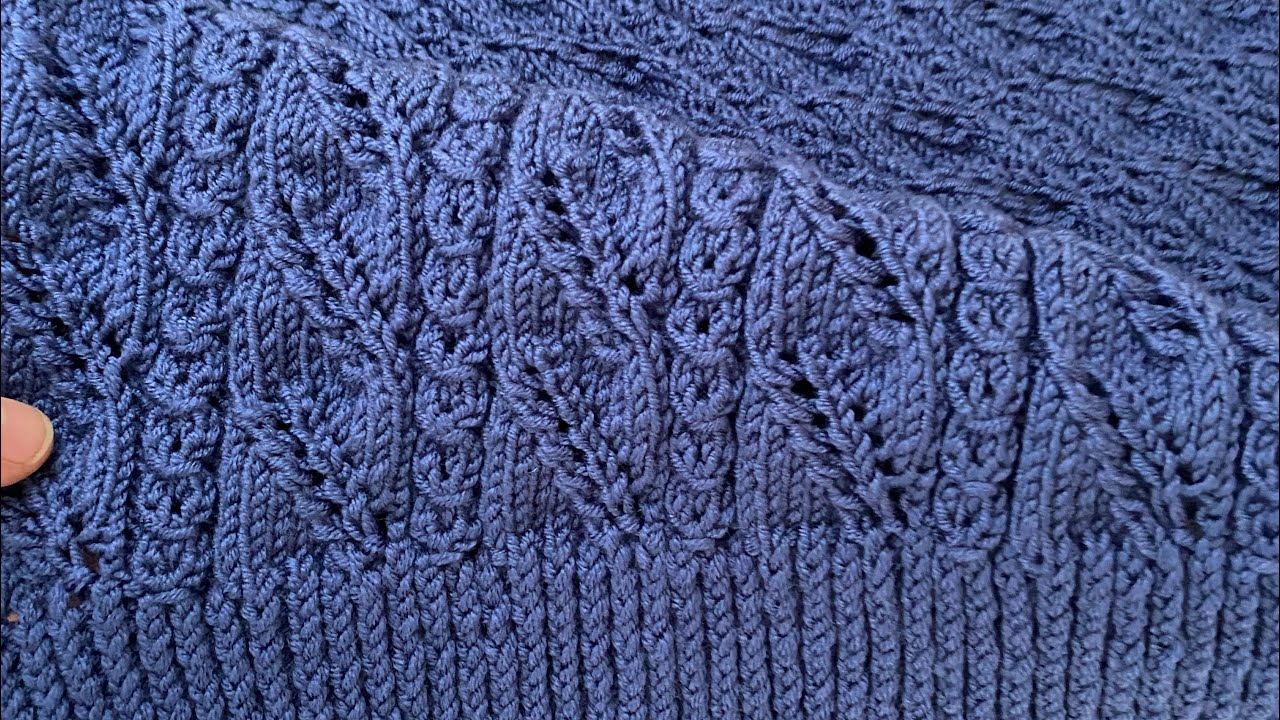 💙Çok Güzel İki Şiş Örgü Modeli💙