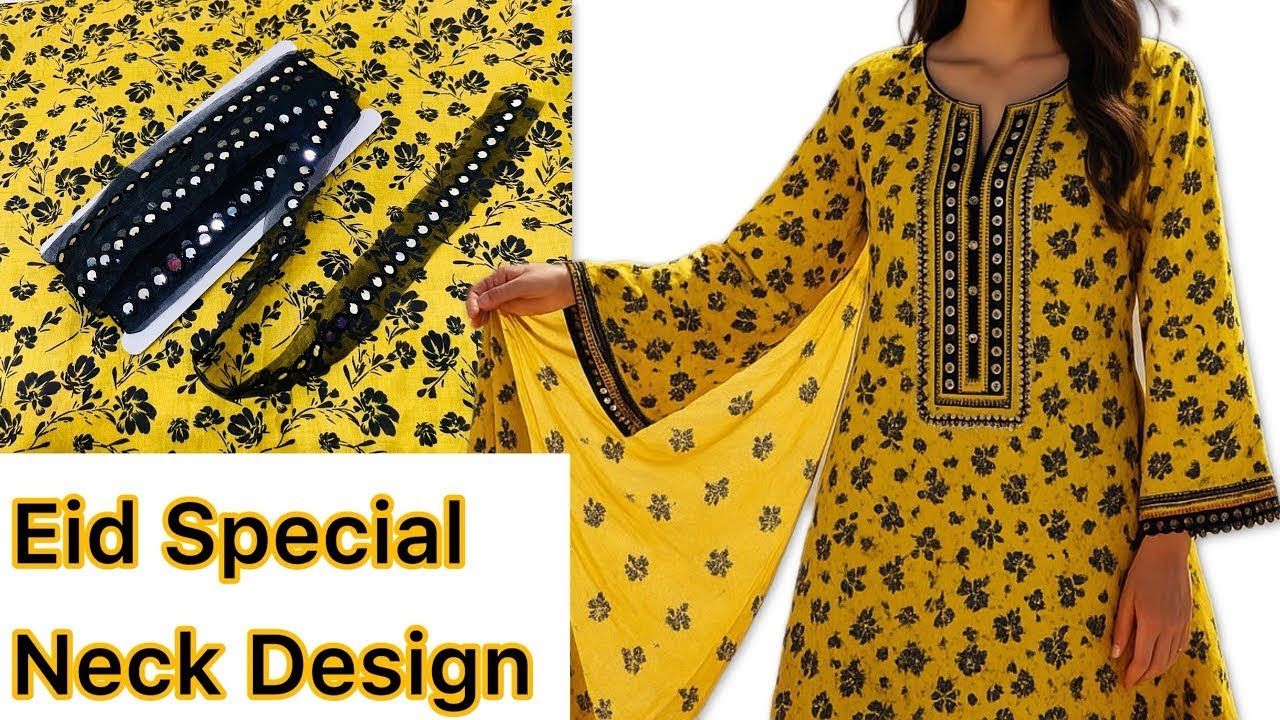 Pakistani lace neck design cutting and stitching | New Viral Galy ka design | Gala design 2026  