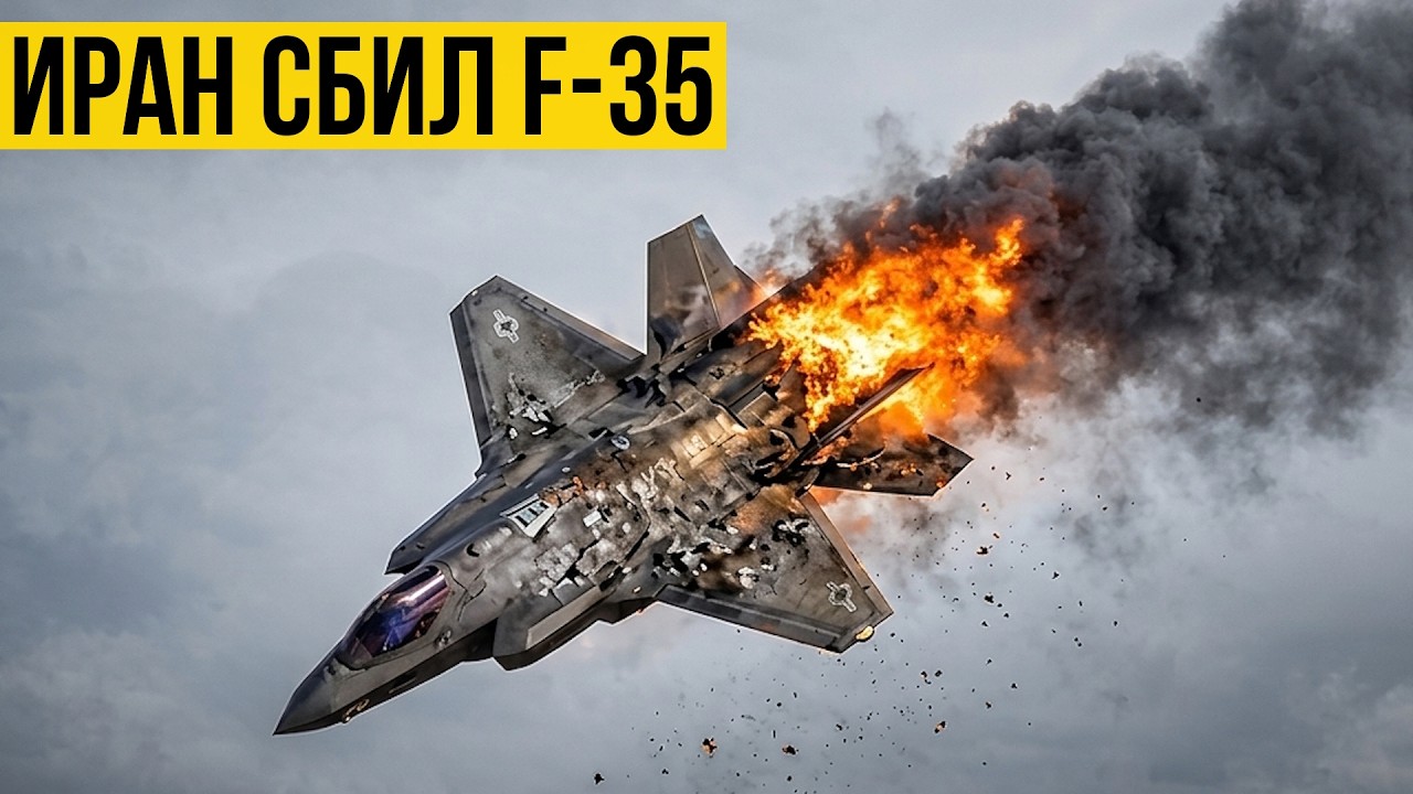 Иран сбил F-35 США. Удары по Израилю. США массированно атаковали Иран.