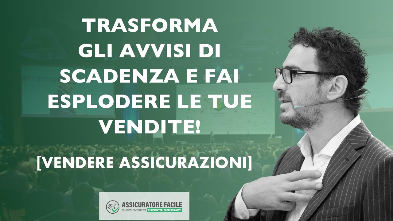 [Vendere Assicurazioni] Gli unici avvisi di scadenza che devi usare!