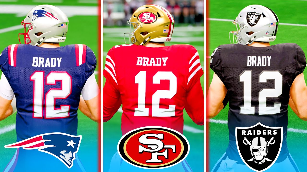 I put Tom Brady on Every NFL Team!