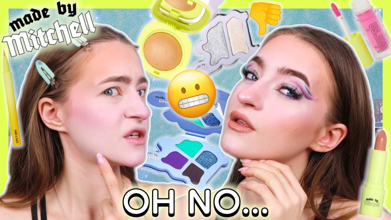 Full Face Of Made By Mitchell!! (this was a HUGE flop...)