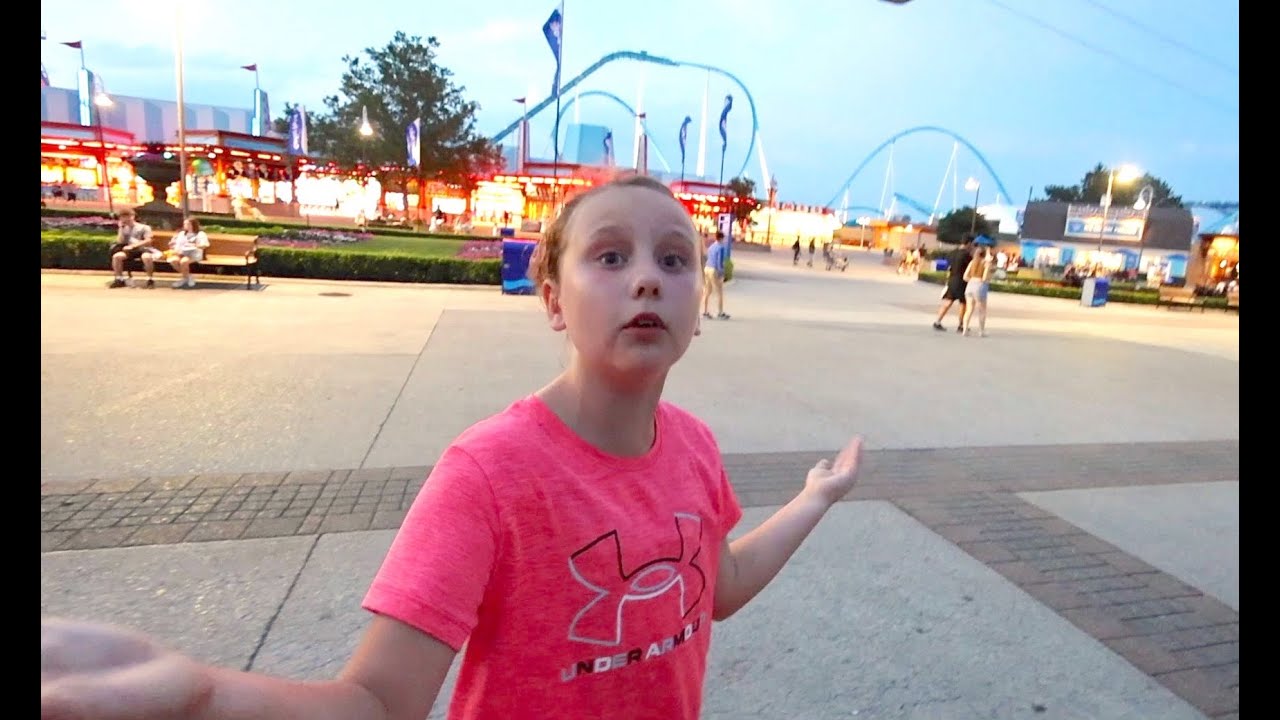 Poppy Faces Her Fears at Cedar Point Then Gets Mad Not Allowed to Ride Raptor