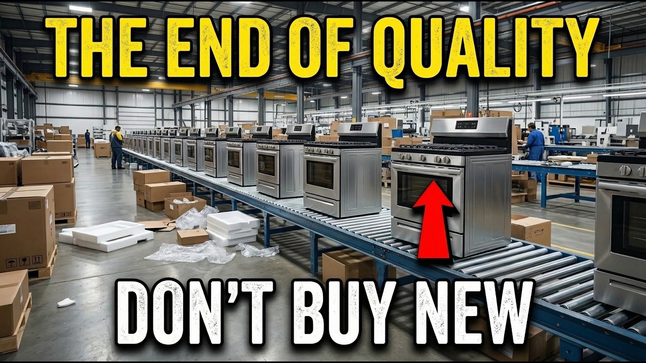 Why 90% of New Ovens Are Garbage (The Appliance Grade Lie)