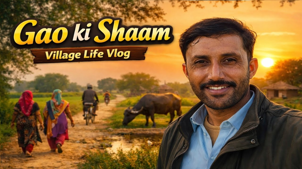 Gao Ki Shaam | Village Life Vlog | Aaj Gaon Mein Kya Hota Hai