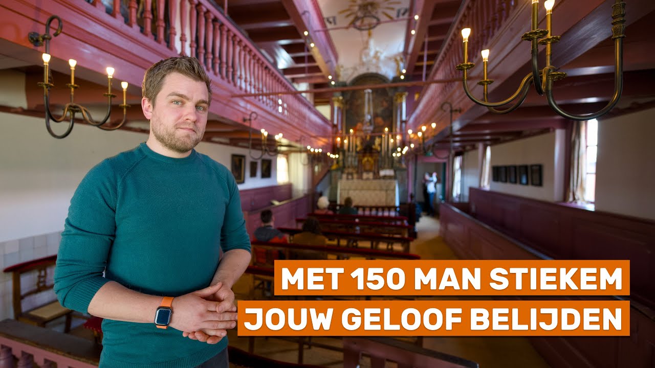 Een geheime kerk op zolder, ruim 200 jaar lang