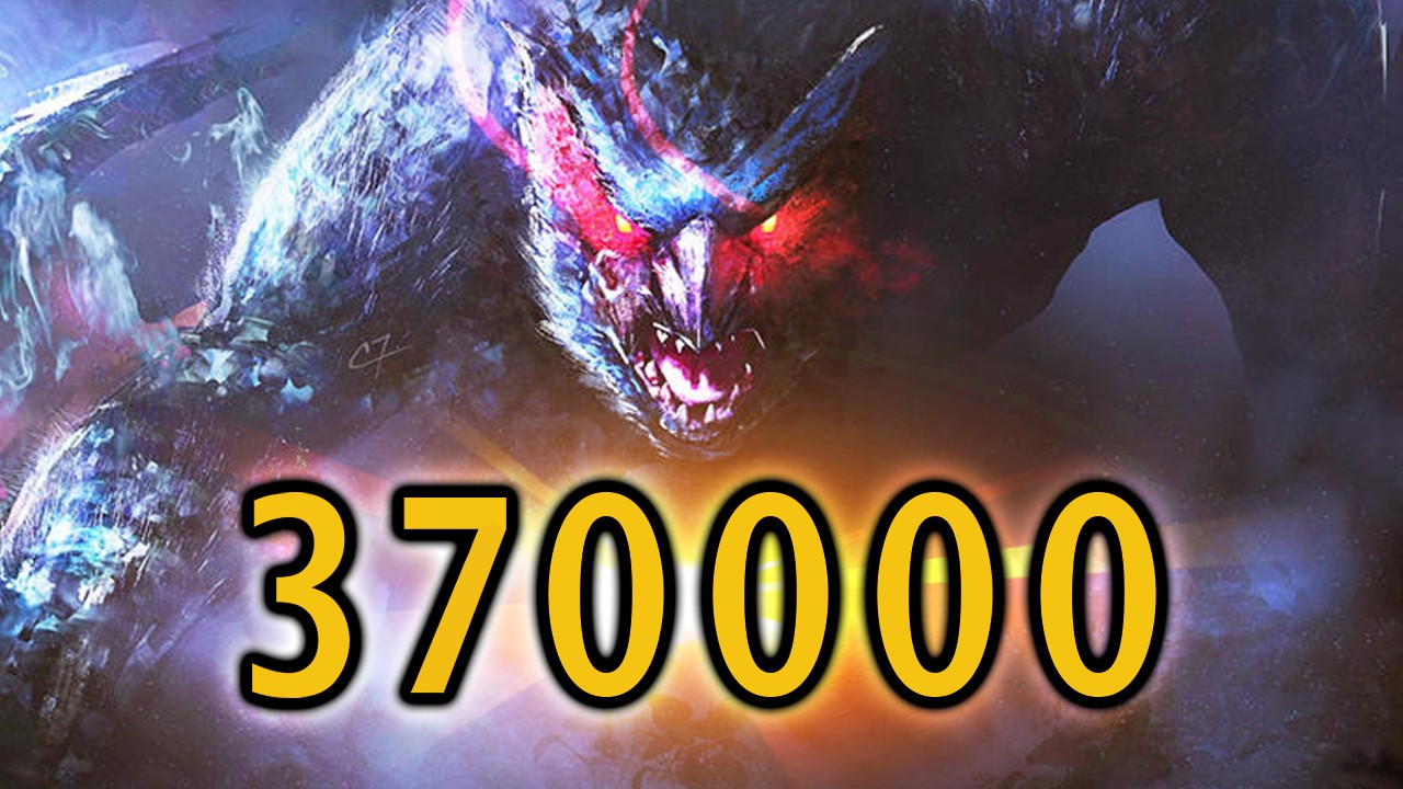 Это новый максимальный показатель урона в Monster Hunter.