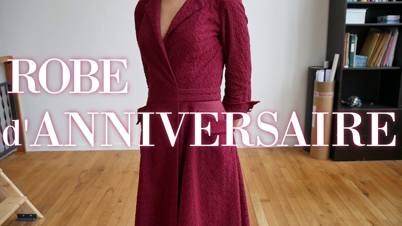 Je couds ma robe d'anniversaire !