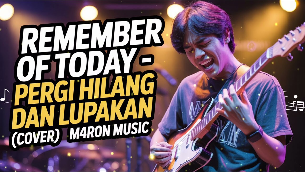 Remember of today - Pergi hilang dan lupakan (cover)
